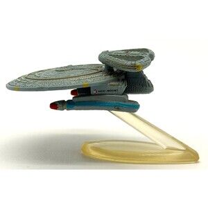 Vintage 1995 Star Trek Micro Machines U.S.S. Farragut NCC-60597 Ship & Stand